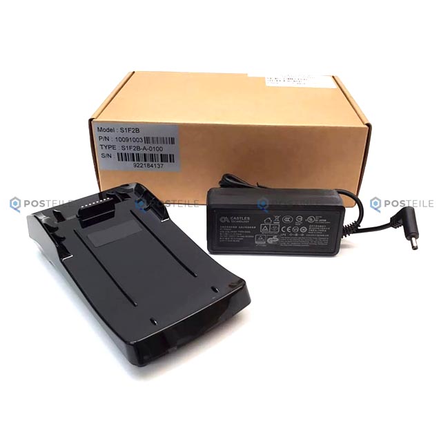 Castles S1F2 Netzteil Zahlungsterminal Ladegerät Dockingstation Ladestation(6)