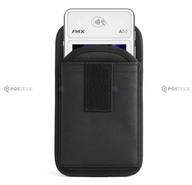 PAX A50 Textil Pocket Holster Tragetasche Terminal Zubehör (10)